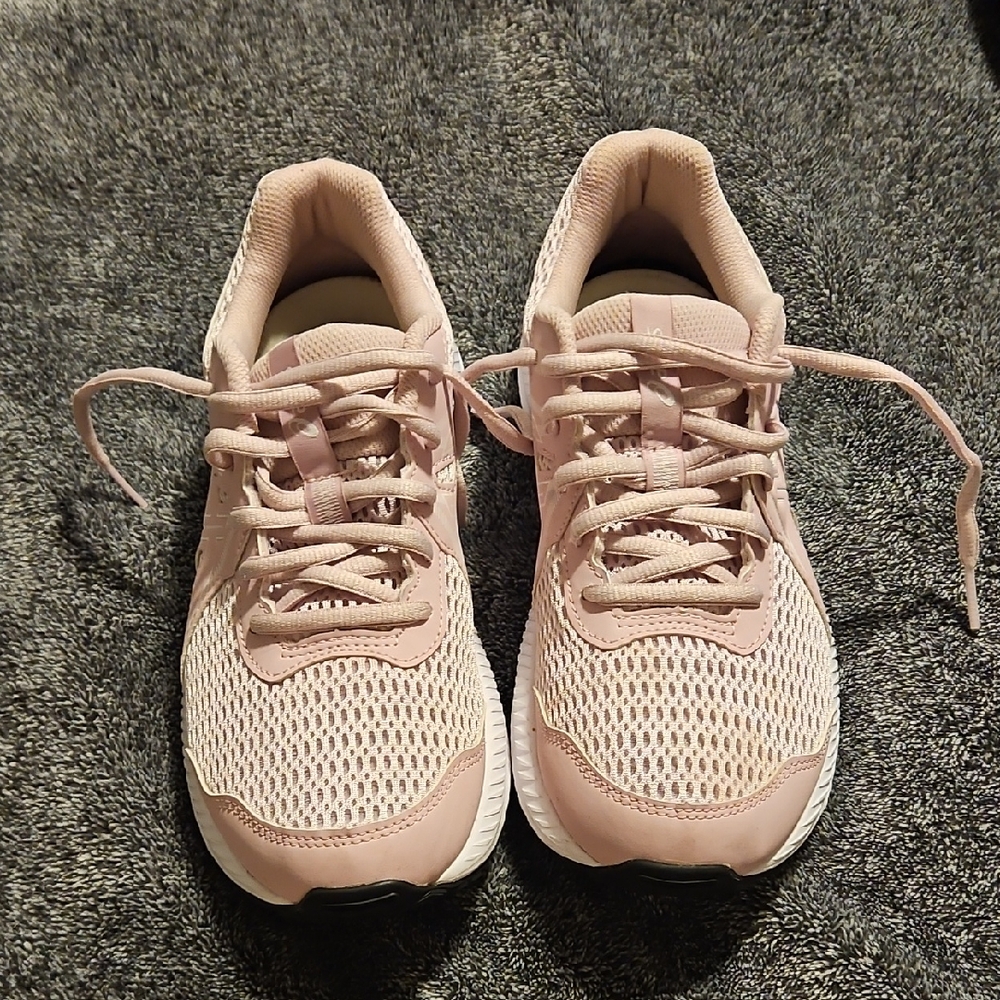 Women's ASICS Pale Pink Athletic Shoes